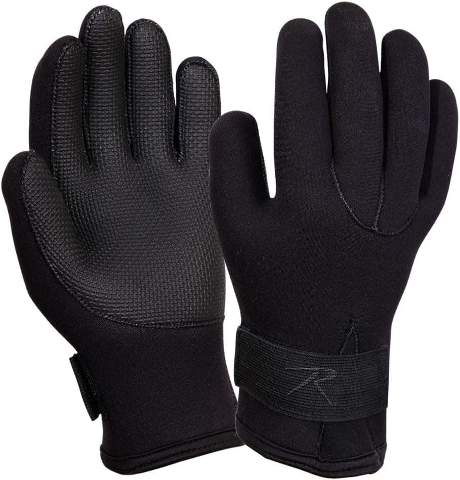 Rothco Neoprene Cold and Waterproof Gloves - Black