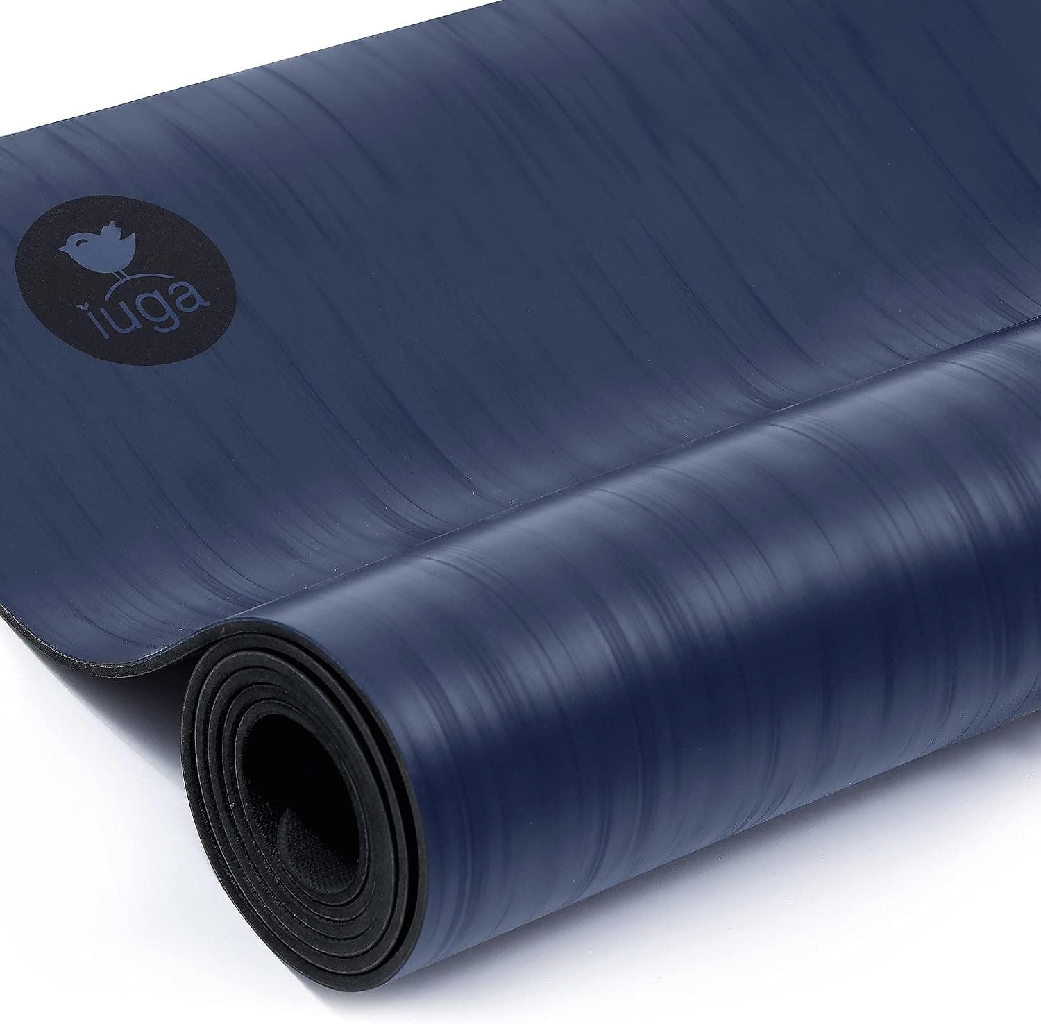IUGA Pro Yoga Mat Non Slip Hot Yoga Mat Anti-tear Eco Friendly SGS Certified with Carrying Strap