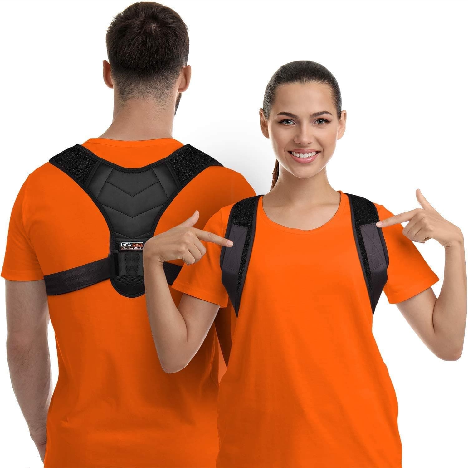 Bodywellness Posture Corrector for Men and Women, Fix Upper Back Brace for Clavicle Support