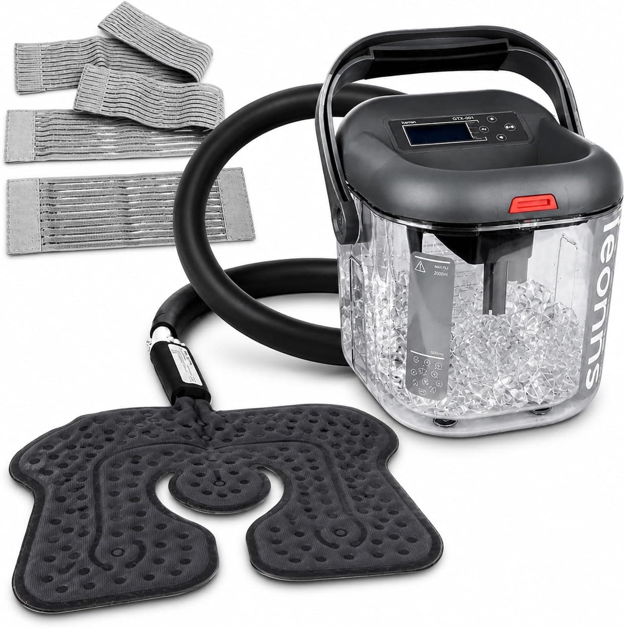 LEONNS Cold Therapy Machine for Knee, Shoulder, Back & Hip After Surgery, Cryotherapy Machine with Universal Pad