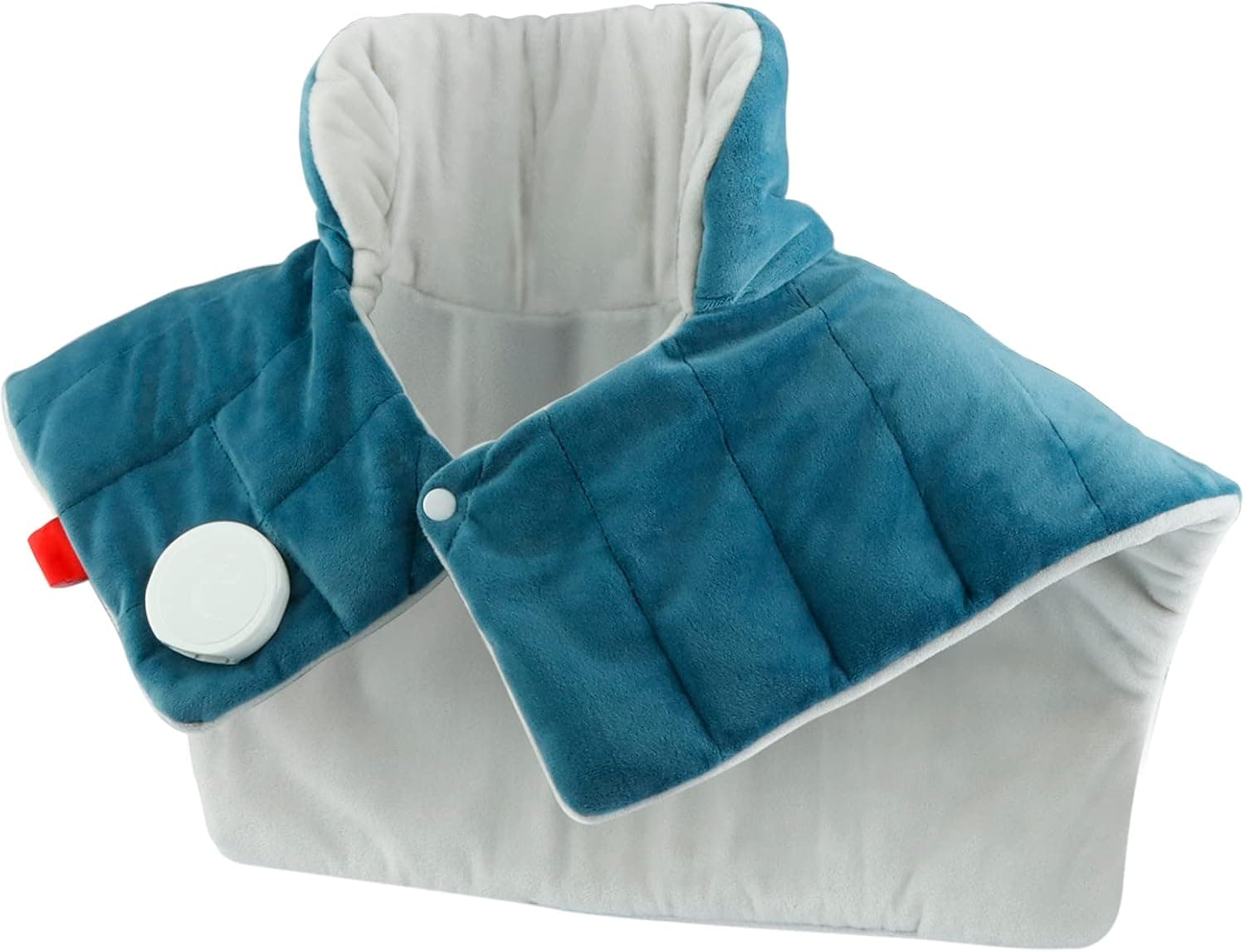 Comfytemp Weighted Heating Pad for Neck and Shoulders and Back, 2.6lb, 9 Heat Settings and 11 Timers