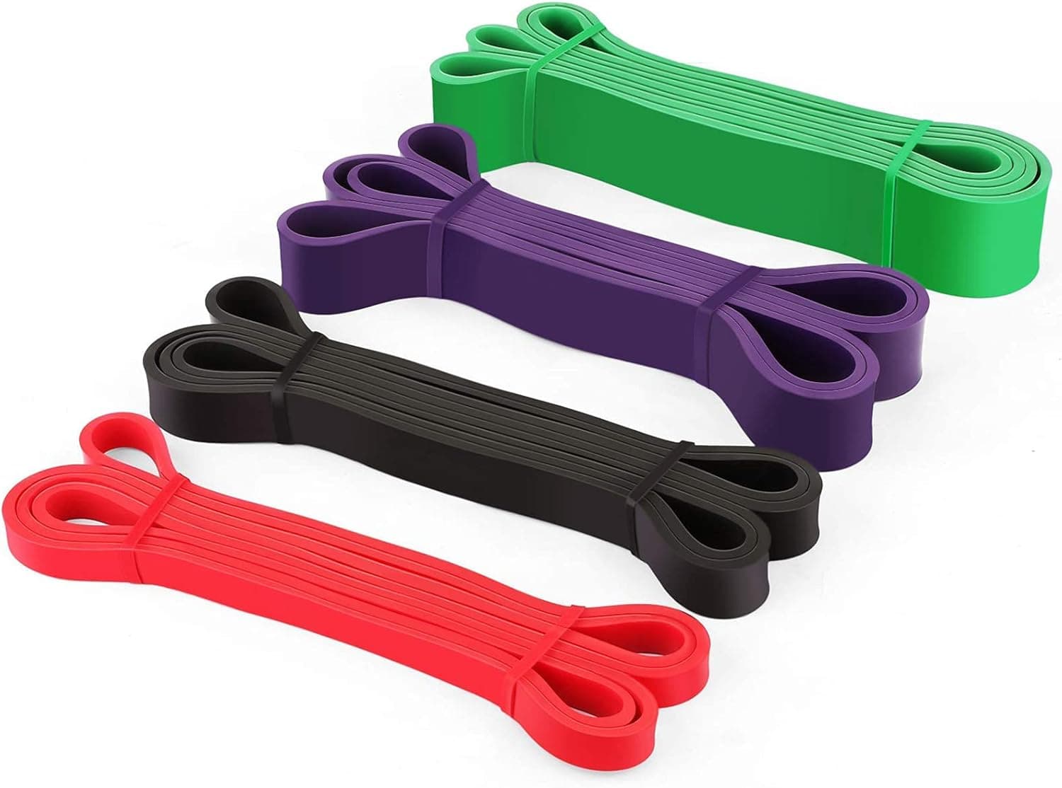 Pull Up Assist Band Heavy Duty Resistance Bands Set for Powerlifting