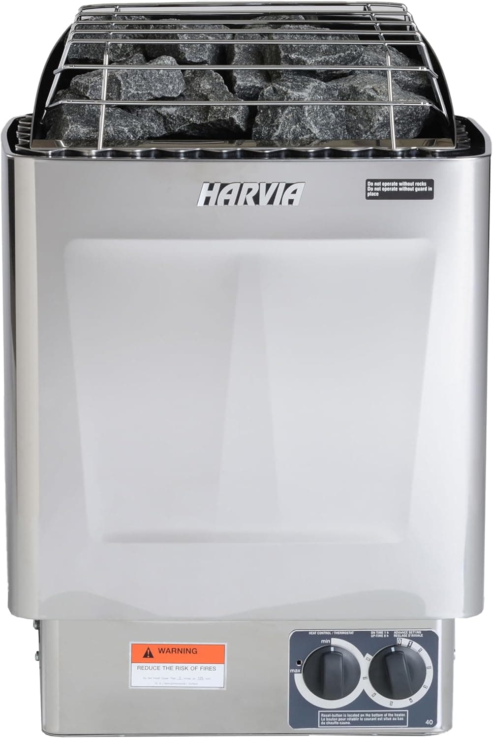 ALEKO Harvia Sauna Heater Stove, Wet Steam or Dry, Electric Heater, KIP 4.5 kW