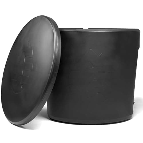 Ice Barrel 300 Insulated Cold Plunge Tub Built-in Chiller Ports (Black)