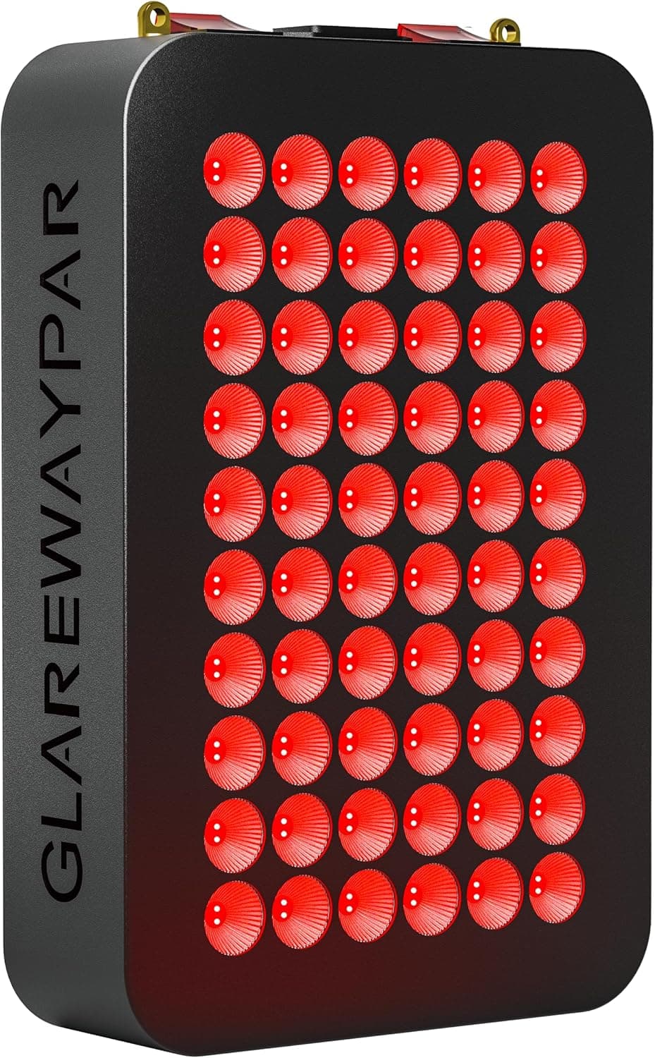 Red Light Therapy Panel, Near Infrared Device with 120 LEDs (60pcs 660nm and 60pcs 850nm), High Power for Body and Face (Black)