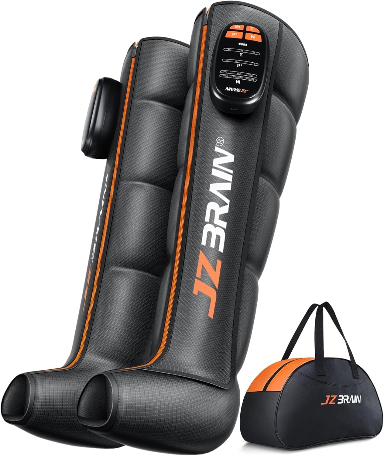 JZBRAIN Sequential Air Compression Recovery System Full Leg Boots