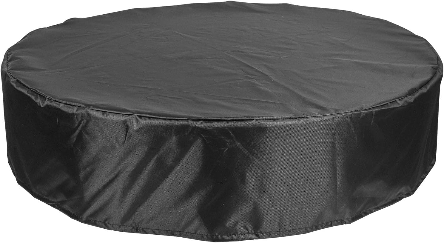 Ice Bath Tub Cover, 37in Oxford Fabric Outdoor Ice Bath Tub Lid with Drawstring Water-Proof Cold Plunge Cover (Black)