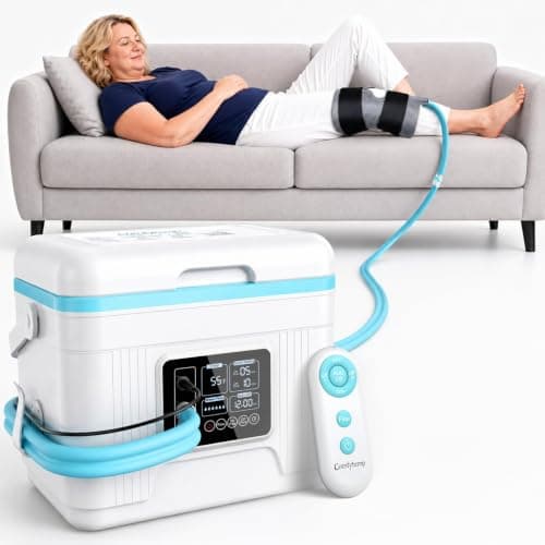 Comfytemp Ice Machine for Knee After Surgery with Temp Monitor, Durable
