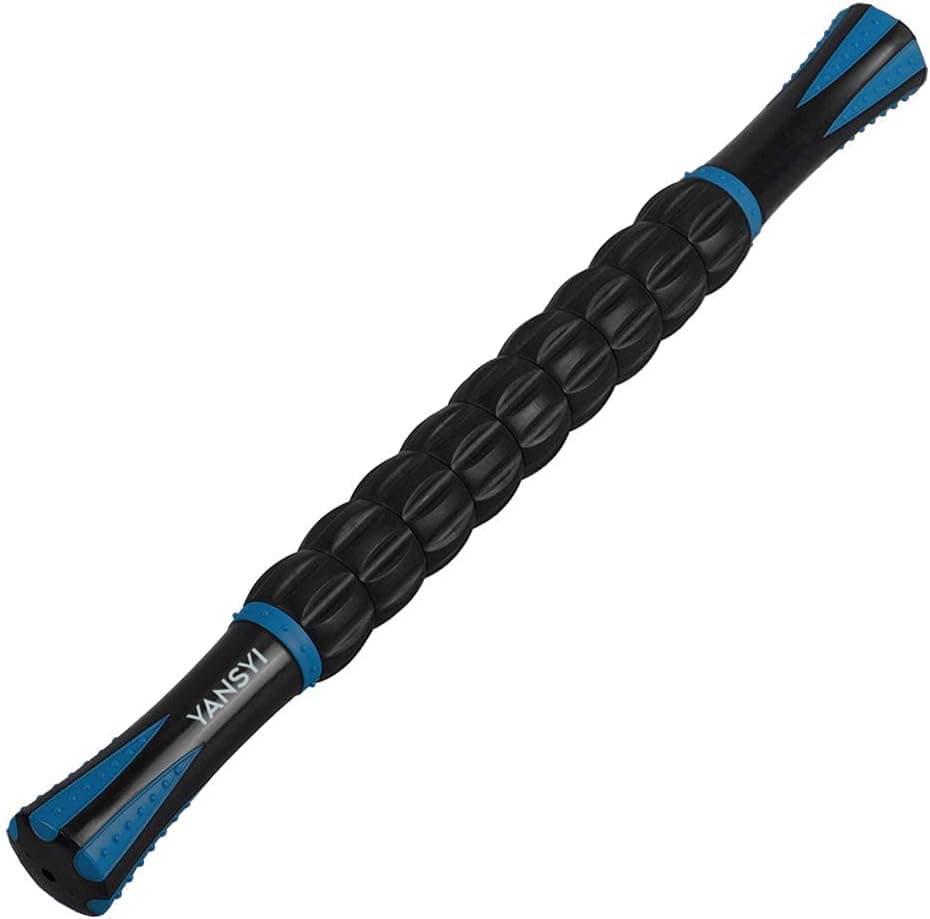 Yansyi Muscle Roller Stick for Athletes Body Massage Stick (Blue 1)