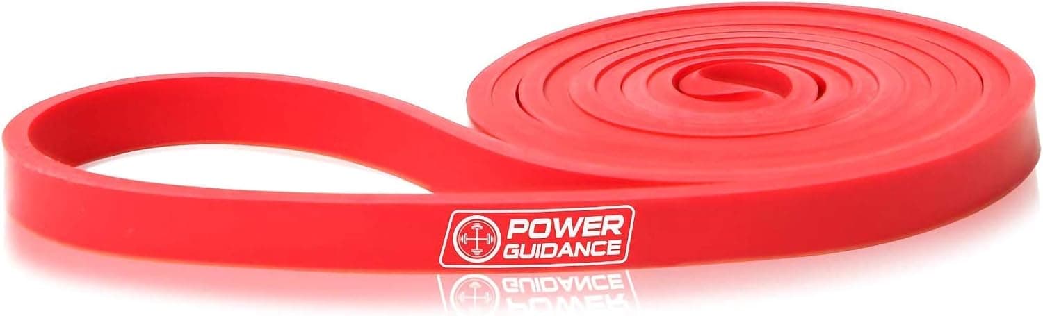 POWER GUIDANCE Pull Up Assist Bands Stretch Resistance Mobility Band (Red)