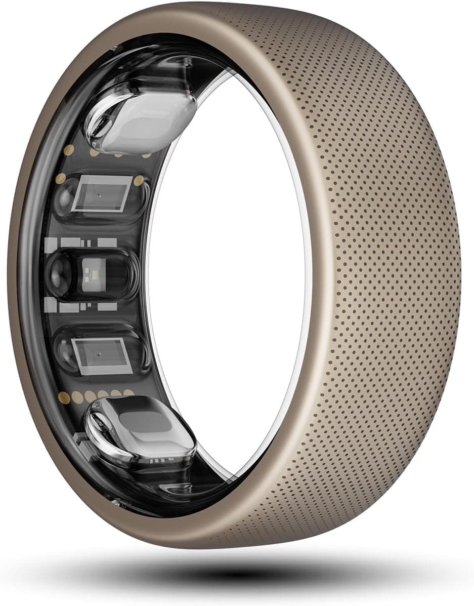 Amazfit Helio Smart Ring, Monitor Sleep/Heart, Water-Resistant